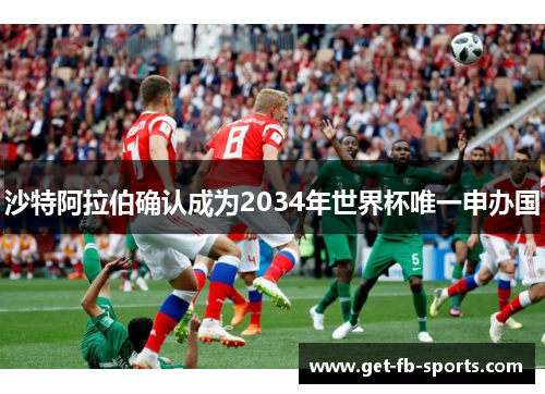 沙特阿拉伯确认成为2034年世界杯唯一申办国